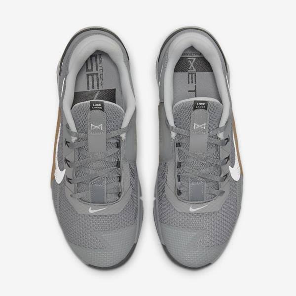 Nike Metcon 7 Women's Training Shoes Grey / Brown / Dark Grey / White | NK981AEH