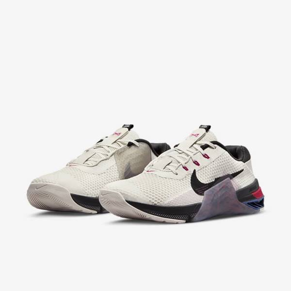 Nike Metcon 7 Women's Training Shoes Light Pink / Metal | NK613DJY