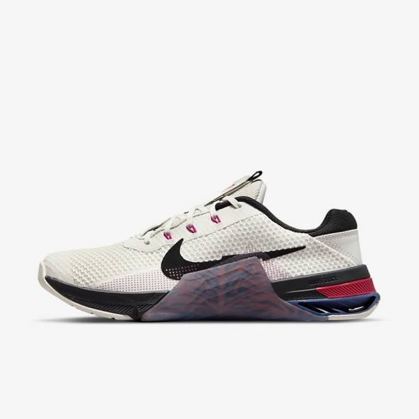 Nike Metcon 7 Women\'s Training Shoes Light Pink / Metal | NK613DJY