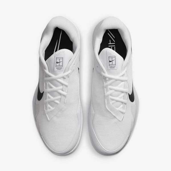 Nike NikeCourt Air Zoom Vapor Pro Carpet Men's Tennis Shoes White / Black | NK561BOX