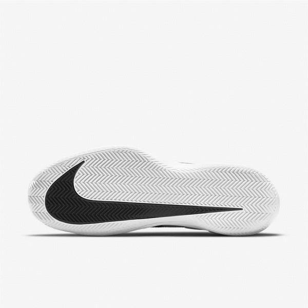 Nike NikeCourt Air Zoom Vapor Pro Clay Court Men's Tennis Shoes Black / White | NK529ATV