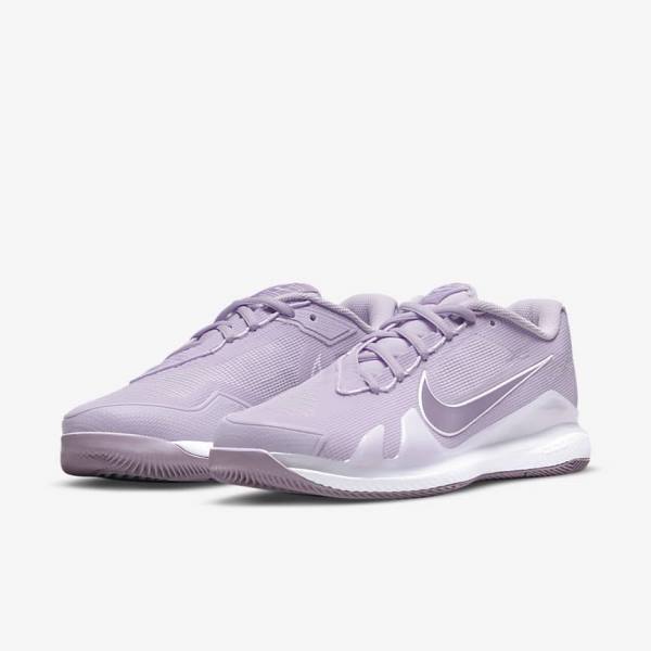 Nike NikeCourt Air Zoom Vapor Pro Hard-Court Women's Tennis Shoes White | NK340OPU