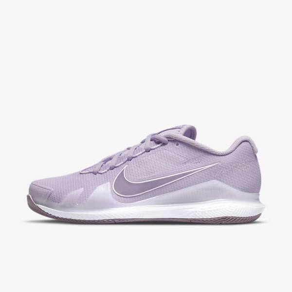 Nike NikeCourt Air Zoom Vapor Pro Hard-Court Women\'s Tennis Shoes White | NK340OPU