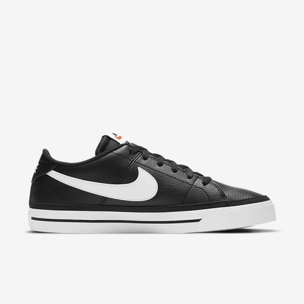 Nike NikeCourt Legacy Men's Sneakers Black / Light Brown / White | NK472GWV