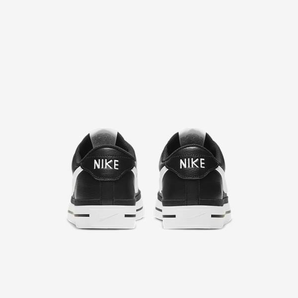 Nike NikeCourt Legacy Men's Sneakers Black / Light Brown / White | NK472GWV