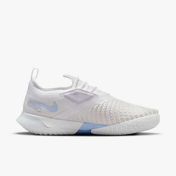 Nike NikeCourt React Vapor NXT Hard Court Women's Tennis Shoes White | NK875OEP