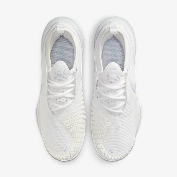 Nike NikeCourt React Vapor NXT Hard Court Women's Tennis Shoes White | NK875OEP