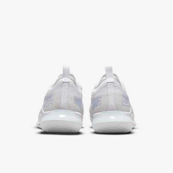 Nike NikeCourt React Vapor NXT Hard Court Women's Tennis Shoes White | NK875OEP