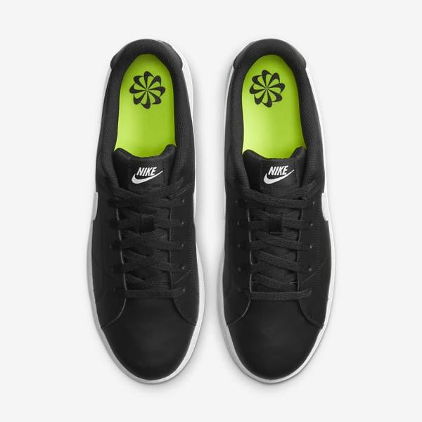 Nike NikeCourt Royale 2 Next Nature Men's Sneakers Black / White | NK293SXH