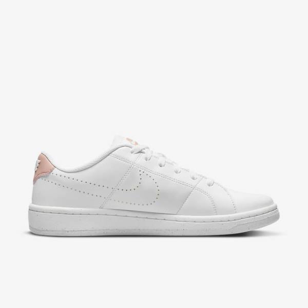 Nike NikeCourt Royale 2 Next Nature Women's Sneakers White / Black / Rose | NK681BSD