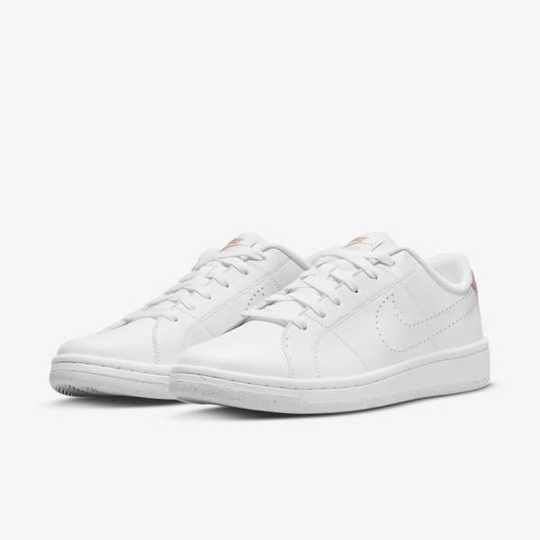 Nike NikeCourt Royale 2 Next Nature Women's Sneakers White / Black / Rose | NK681BSD