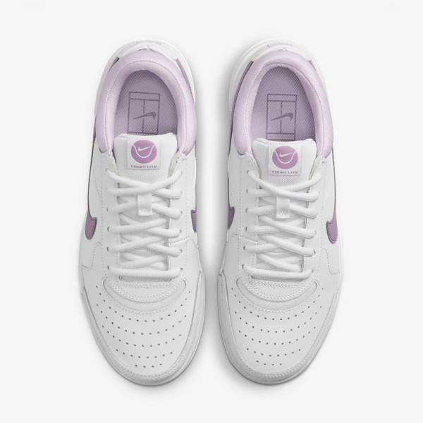 Nike NikeCourt Zoom Lite 3 Women's Tennis Shoes White | NK375FVN