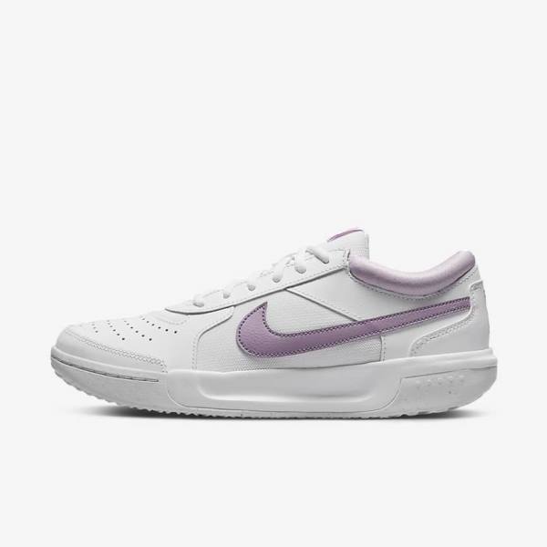 Nike NikeCourt Zoom Lite 3 Women\'s Tennis Shoes White | NK375FVN