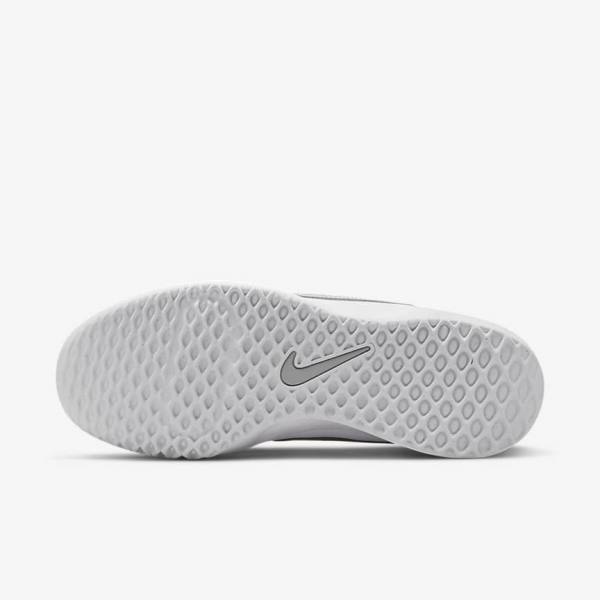 Nike NikeCourt Zoom Lite 3 Women's Tennis Shoes White / Metal Silver | NK582DJR