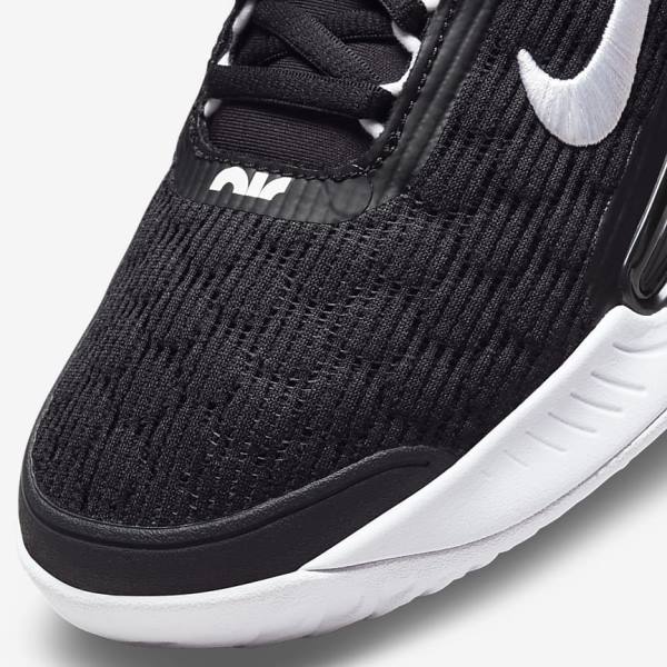 Nike NikeCourt Zoom NXT Hard Court Men's Tennis Shoes Black / White | NK432WJR