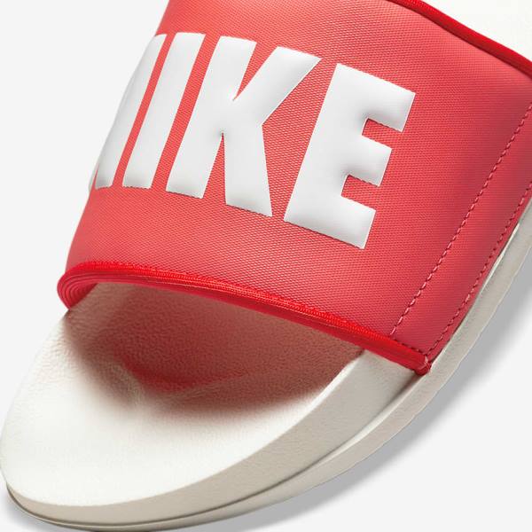 Nike Offcourt Women's Slides Red / White | NK723CIB