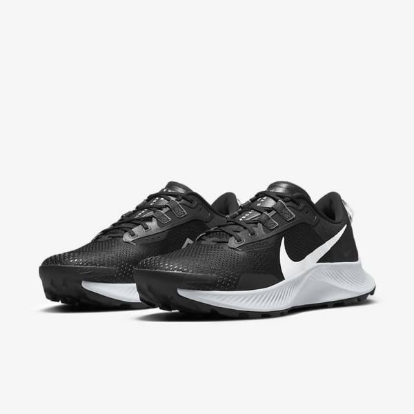 Nike Pegasus Trail 3 Trail Men's Running Shoes Black / Dark Grey / Platinum | NK284UIG