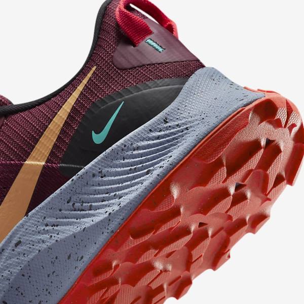 Nike Pegasus Trail 3 Trail Men's Running Shoes Black / Light Red / Brown | NK672CIF