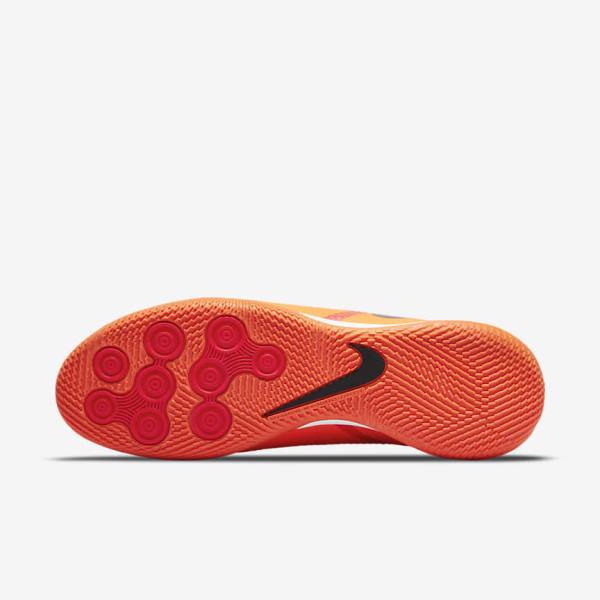 Nike Phantom GT2 Academy Dynamic Fit IC Indoor Court Men's Football Shoes Orange / Light Red / Black | NK705ZJO