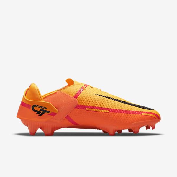 Nike Phantom GT2 Academy FlyEase MG Multi-Grounds Women's Football Shoes Orange / Light Red / Black | NK564IUC