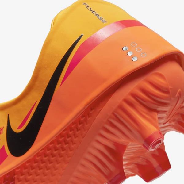 Nike Phantom GT2 Academy FlyEase MG Multi-Grounds Women's Football Shoes Orange / Light Red / Black | NK564IUC