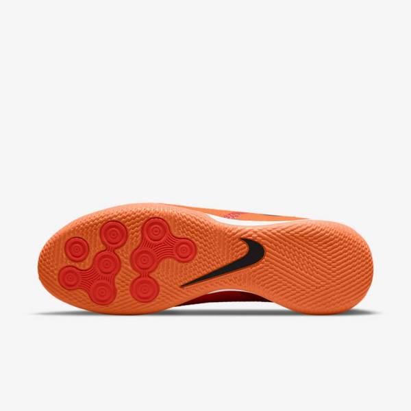 Nike Phantom GT2 Academy IC Indoor-Court Men's Football Shoes Orange / Light Red / Black | NK209RSU