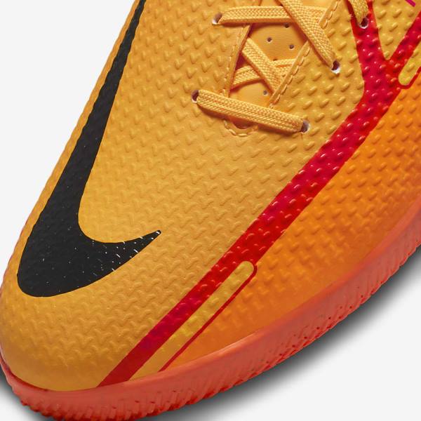 Nike Phantom GT2 Academy IC Indoor-Court Men's Football Shoes Orange / Light Red / Black | NK209RSU