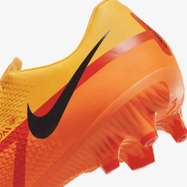 Nike Phantom GT2 Academy MG Multi-Ground Women's Football Shoes Orange / Light Red / Black | NK702AWZ