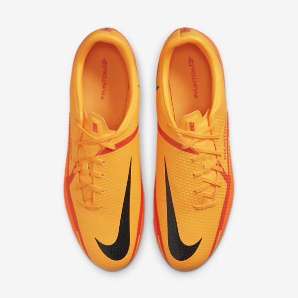 Nike Phantom GT2 Academy MG Multi-Ground Men's Football Shoes Orange / Light Red / Black | NK859XSP