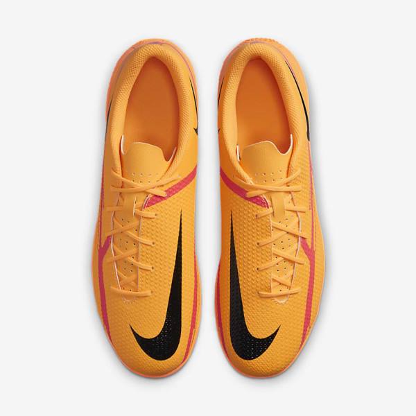 Nike Phantom GT2 Club IC Indoor Court Women's Football Shoes Orange / Light Red / Black | NK185RGY