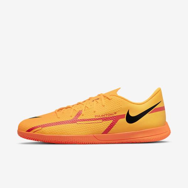 Nike Phantom GT2 Club IC Indoor Court Women\'s Football Shoes Orange / Light Red / Black | NK185RGY