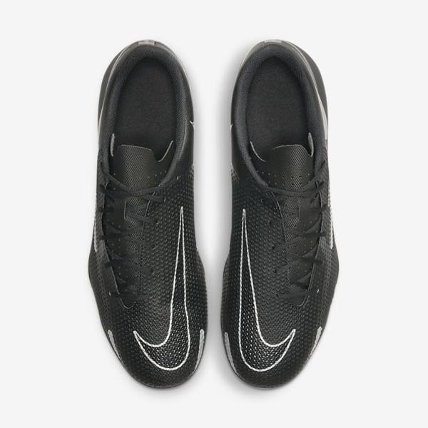 Nike Phantom GT2 Club MG Multi-Ground Men's Football Shoes Black / Dark Grey / Metal Silver | NK850WDG