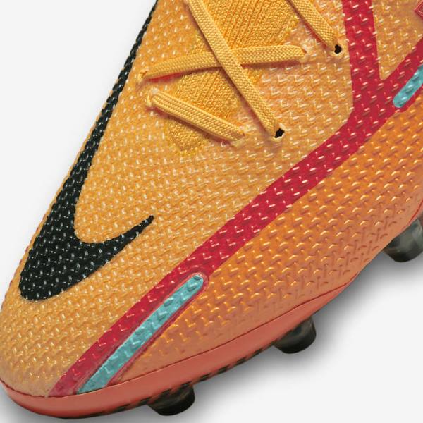 Nike Phantom GT2 Dynamic Fit Elite AG-Pro Artificial-Grass Men's Football Shoes Orange / Light Red / Black | NK816KDQ