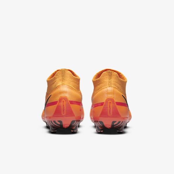 Nike Phantom GT2 Dynamic Fit Elite AG-Pro Artificial-Grass Women's Football Shoes Orange / Light Red / Black | NK890THI