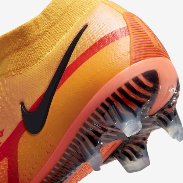 Nike Phantom GT2 Dynamic Fit Elite FG Firm-Ground Men's Football Shoes Orange / Light Red / Black | NK481GRX