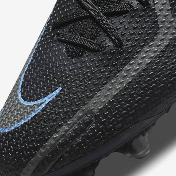 Nike Phantom GT2 Dynamic Fit Elite FG Firm-Ground Women's Football Shoes Black / Grey | NK769ITO