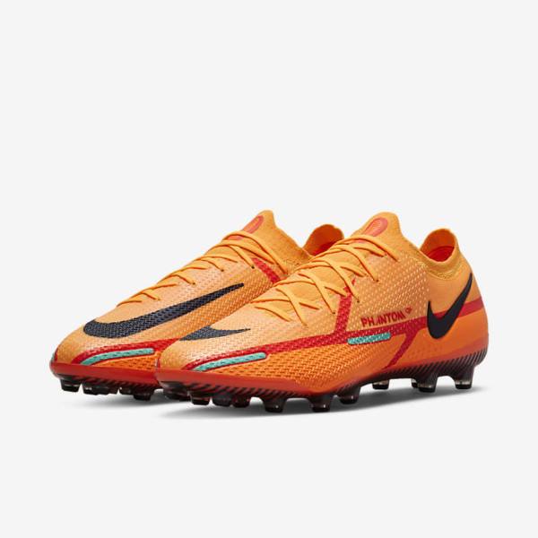 Nike Phantom GT2 Elite AG-Pro Artificial-Grass Women's Football Shoes Orange / Light Red / Black | NK289QTV