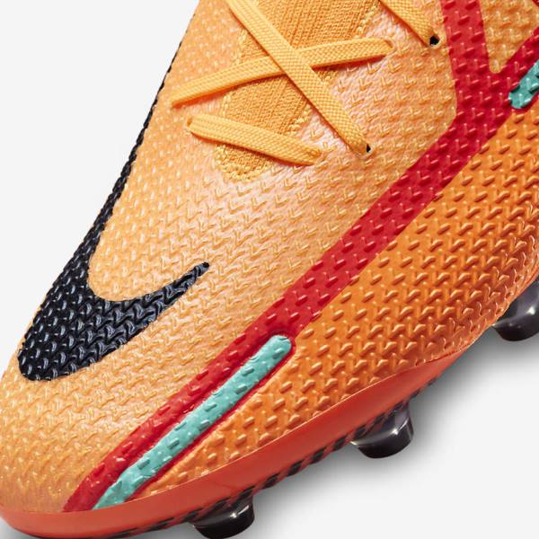 Nike Phantom GT2 Elite AG-Pro Artificial-Grass Women's Football Shoes Orange / Light Red / Black | NK289QTV