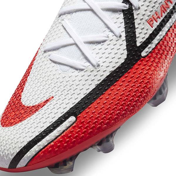 Nike Phantom GT2 Elite FG Firm-Ground Men's Football Shoes White / Black / Light Red | NK734UDF