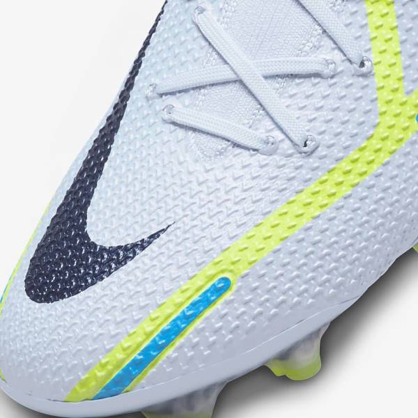 Nike Phantom GT2 Elite FG Firm-Ground Men's Football Shoes Grey / Light Blue | NK756AXD