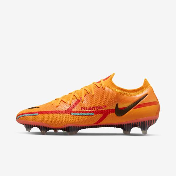 Nike Phantom GT2 Elite FG Firm-Ground Women\'s Football Shoes Orange / Light Red / Black | NK297LZE