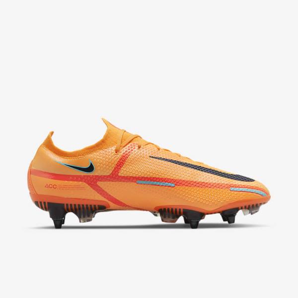 Nike Phantom GT2 Elite SG-Pro AC Soft-Ground Women's Football Shoes Orange / Light Red / Black | NK185NBU