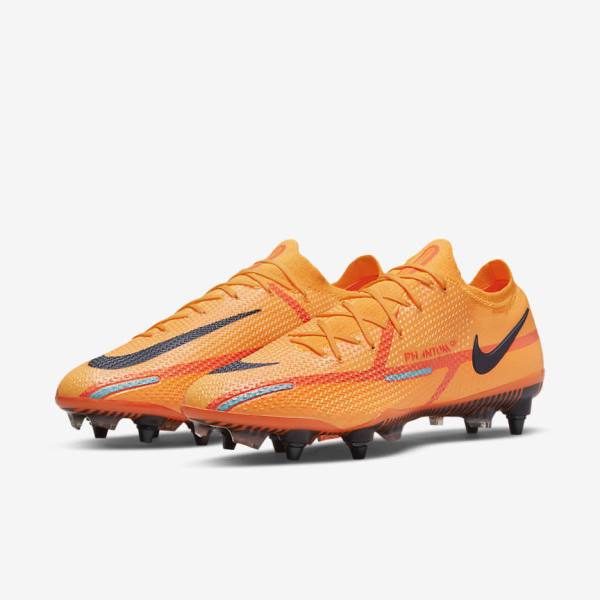 Nike Phantom GT2 Elite SG-Pro AC Soft-Ground Women's Football Shoes Orange / Light Red / Black | NK185NBU