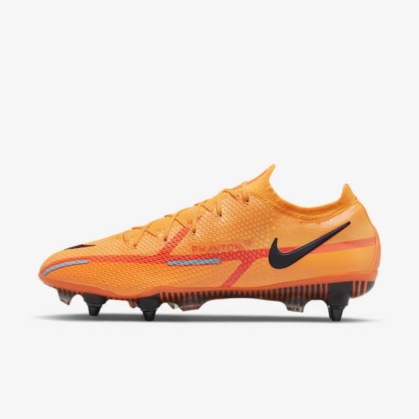 Nike Phantom GT2 Elite SG-Pro AC Soft-Ground Women\'s Football Shoes Orange / Light Red / Black | NK185NBU