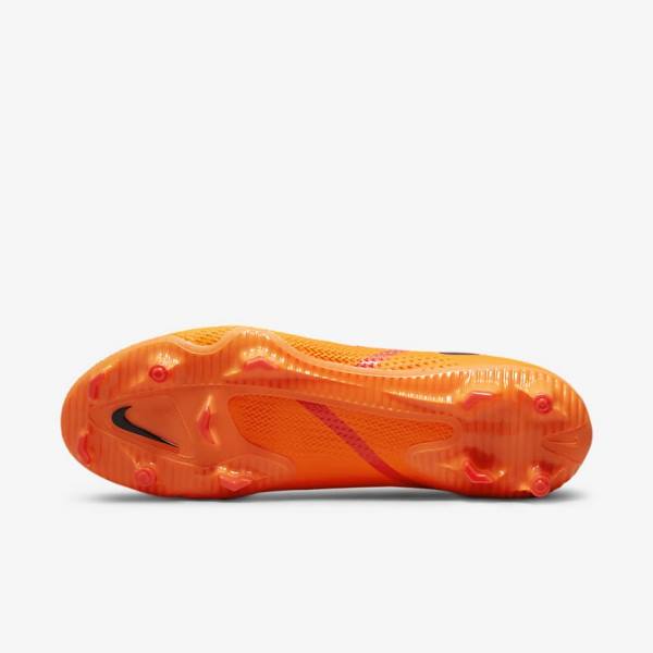 Nike Phantom GT2 Pro FG Firm-Ground Men's Football Shoes Orange / Light Red / Black | NK164BYG