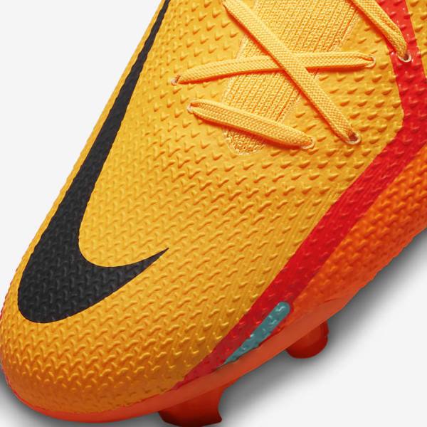 Nike Phantom GT2 Pro FG Firm-Ground Men's Football Shoes Orange / Light Red / Black | NK164BYG