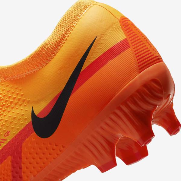 Nike Phantom GT2 Pro FG Firm-Ground Men's Football Shoes Orange / Light Red / Black | NK164BYG