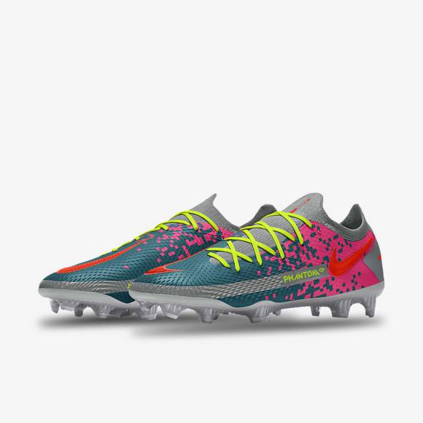 Nike Phantom GT Elite By You Custom Firm Ground Women's Football Shoes Multicolor | NK216WNO