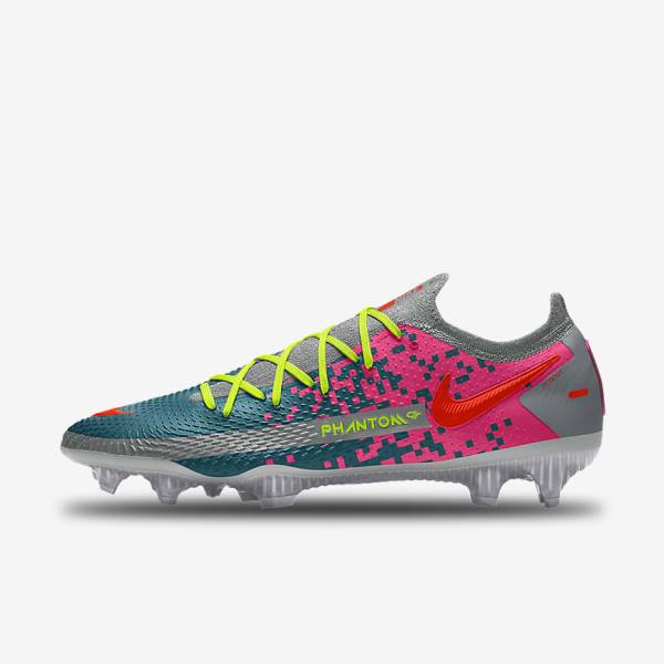 Nike Phantom GT Elite By You Custom Firm Ground Women\'s Football Shoes Multicolor | NK216WNO