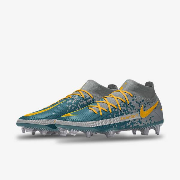 Nike Phantom GT Elite By You Custom Firm Ground Men's Football Shoes Multicolor | NK589BOD